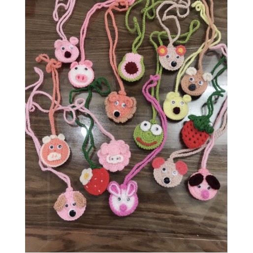 ❤Túi tỏi handmade ❤cho bé.Túi len đựng tỏi trừ vía cho bé, tránh gió cho bé yêu, cho bé khỏe mạnh