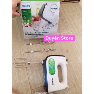 MÁY ĐÁNH TRỨNG, TRỘN BỘT PHILIPS HR3741/00- 450W