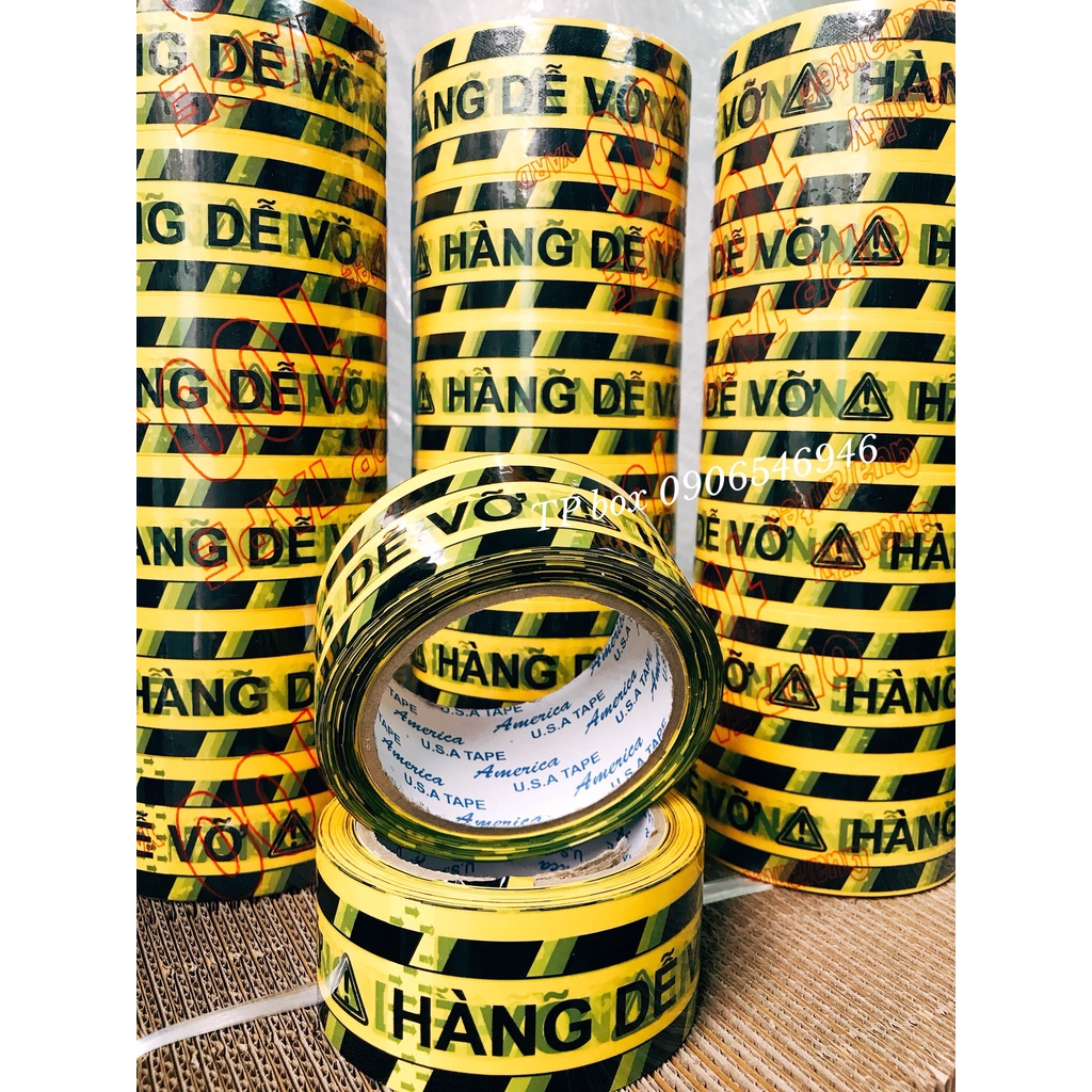 Băng keo in chữ Hàng Dễ Vỡ (1 CÂY)