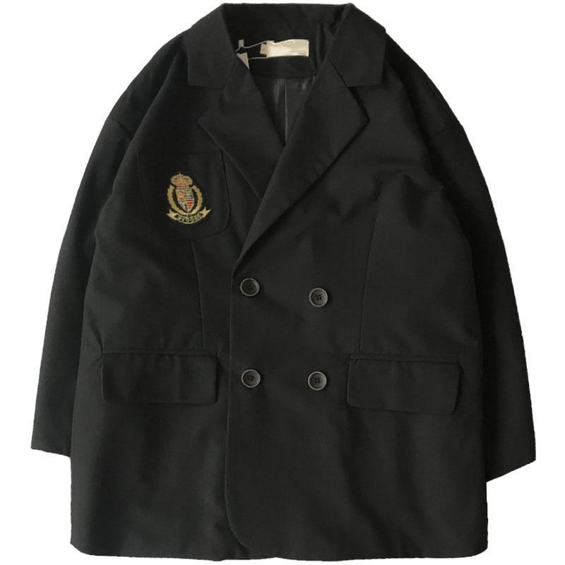 Set 3 món đồng phục vest dáng rộng phong cách đại học cho nam/cặp đôi