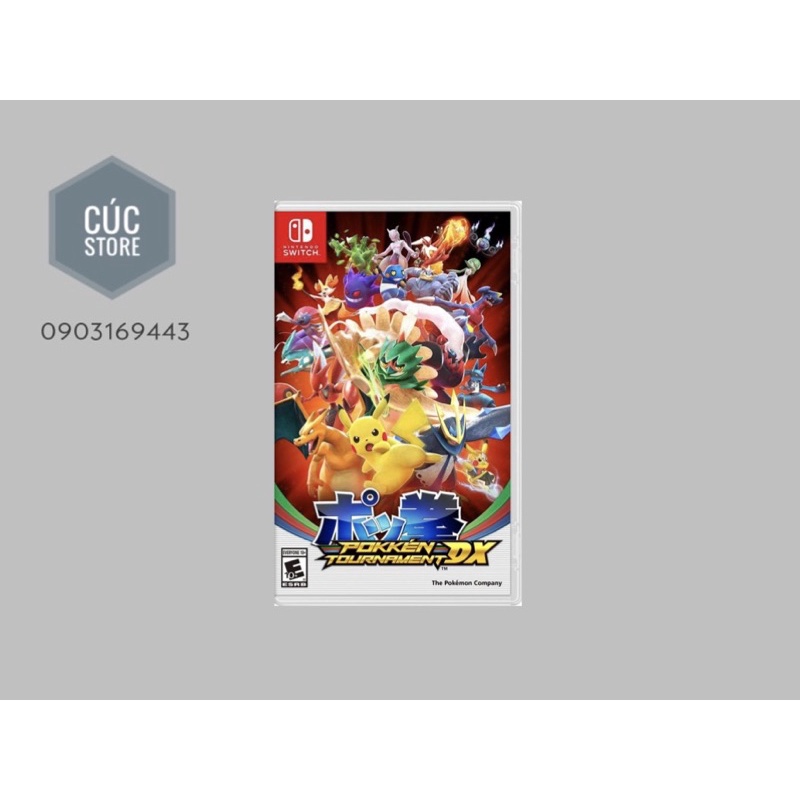 Băng chơi game SWITCH: Pokken Tournament DX