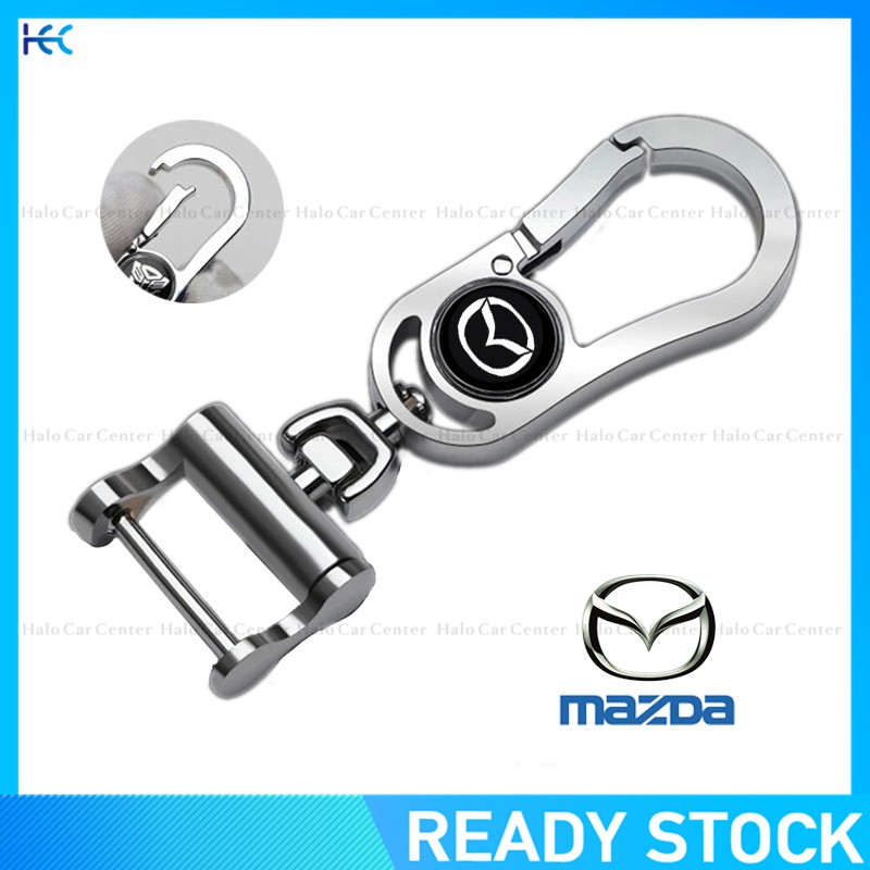 Móc khóa xe hơi/ xe máy từ hợp kim kim loại có logo