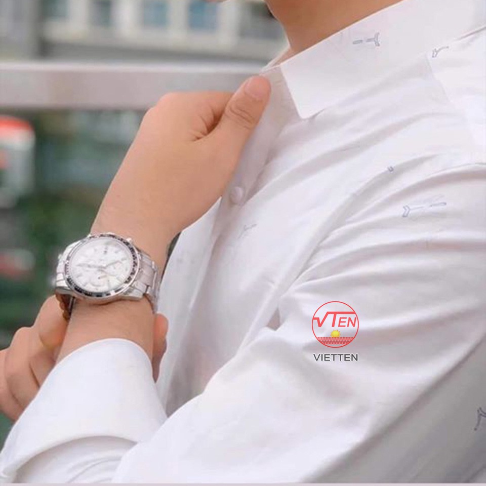 Áo sơ mi nam dài tay dáng ôm cổ bé-SMN-01 | BigBuy360 - bigbuy360.vn