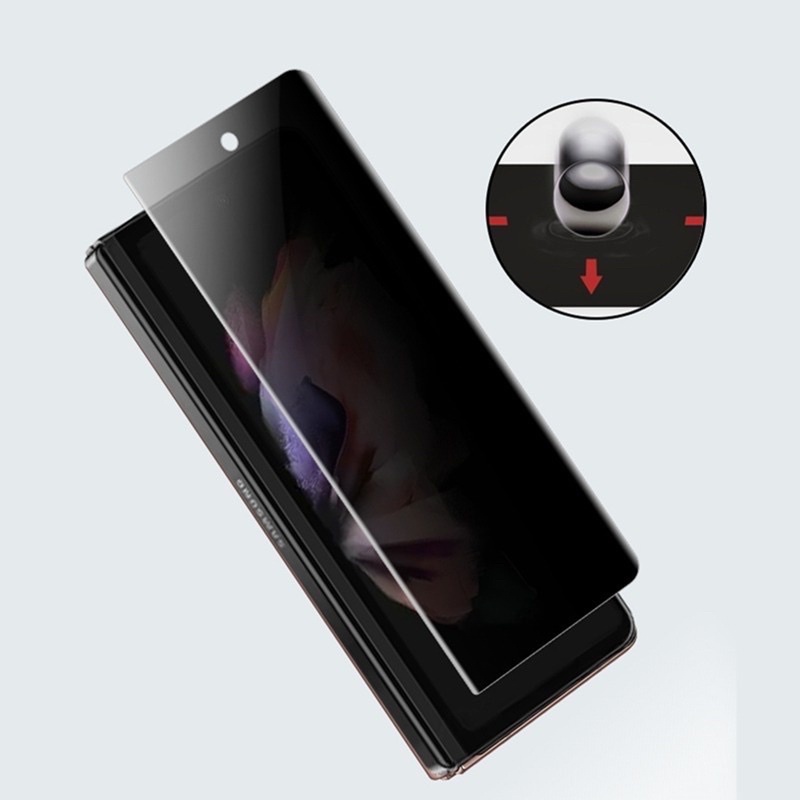 Miếng dán dẻo chống nhìn trộm cho Samsung Z Fold 2, Z Fold 3, Z Flip 3 5G Full màn hình siêu bảo mật