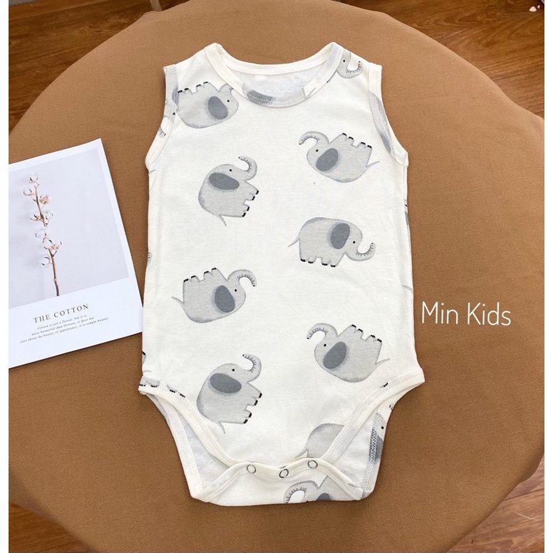 Bodysuit sát nách bé trai ( bảng màu 1)