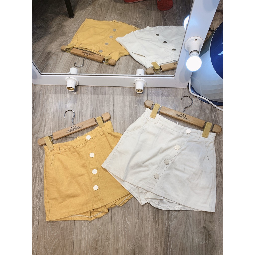 Quần giả váy kaki