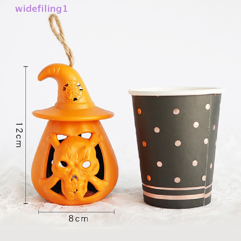 1 Đèn Led Hình Bí Ngô Mini Dễ Thương Trang Trí Halloween