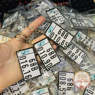 Móc khóa biển số xe