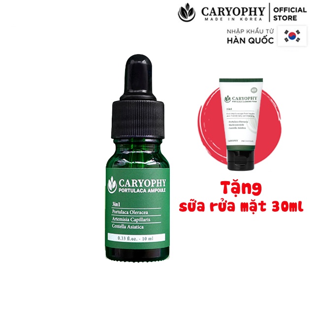 Serum Ngừa Mụn Caryophy Ngăn ngừa mụn và thâm Hàn Quốc Caryophy 10ml