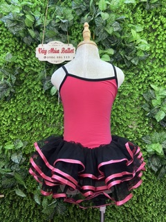 Váy múa ballet 2 dây ba hoa (có sỉ từ 5c)