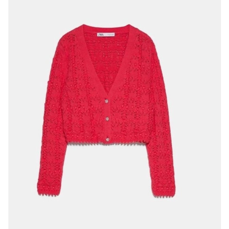 Áo Zara Authentic Cardigan sz S, new 95%