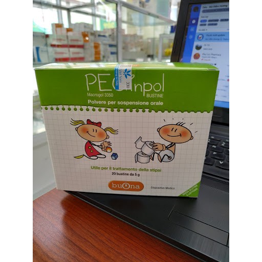 Peginpol macrogol 3350 - hỗ trợ táo bón cấp và mãn tính cho trẻ em. hộp 20 - ảnh sản phẩm 5