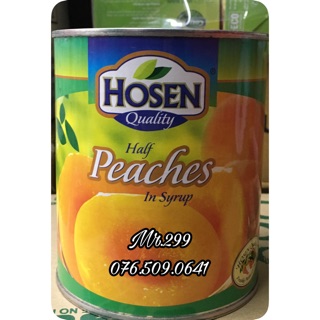 Đào Hosen lon 825 gram [Hàng cty có hoá đơn]