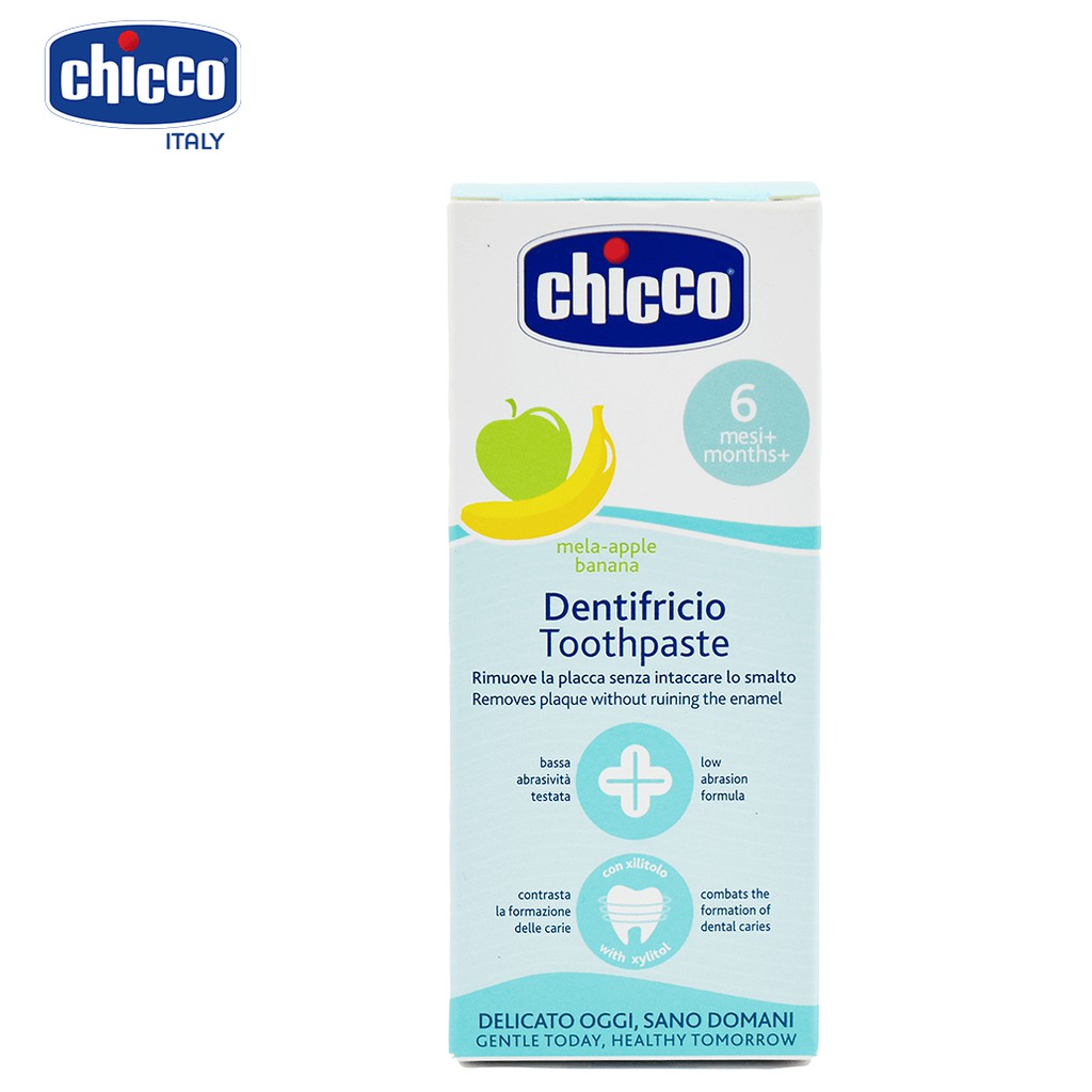 Kem đánh răng hương Chuối – Táo Chicco 6M+ cvspharmacy