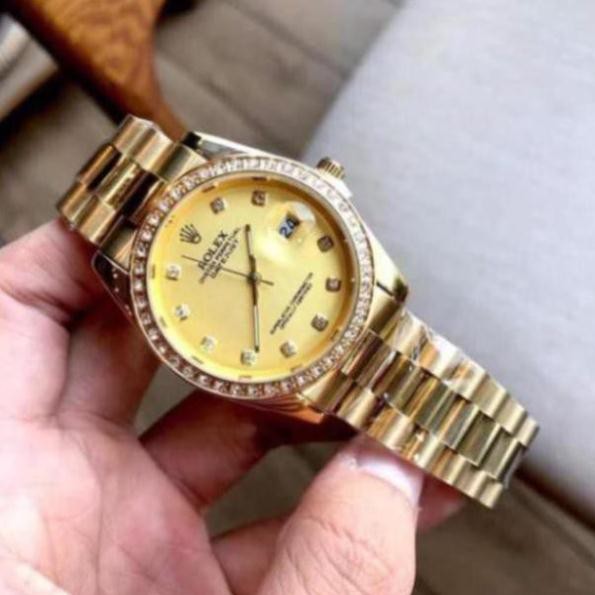 [Free Ship] [Siêu Phẩm] Đồng hồ nam rolex full màu leocamwatch