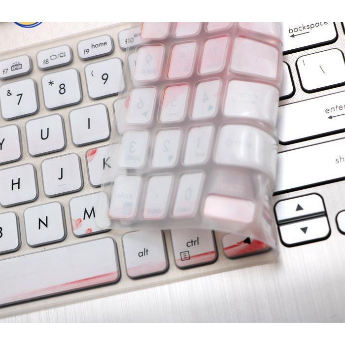 Miếng dán silicone bảo vệ bàn phím laptop Asus Vivobook 15.6 Inch D.F