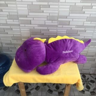 khủng long tím kèm mền 90cm
