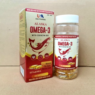 Dầu cá ALASKA OMEGA 3 bổ não, bổ mắt, tốt cho tim mạch