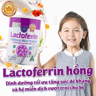 Hàng Chính Hãng Sữa Hoàng Gia Úc Lactoferrin Formula Milk(400g) giúp tăng đề kháng cho trẻ