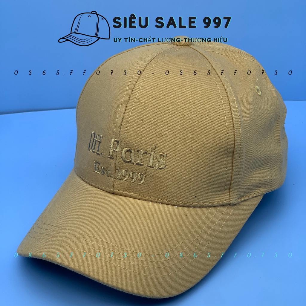 NÓN LƯỠI TRAI THÊU OFF PA RI 1999 MẪU MỚI HOT THỜI TRANG PHONG CÁCH