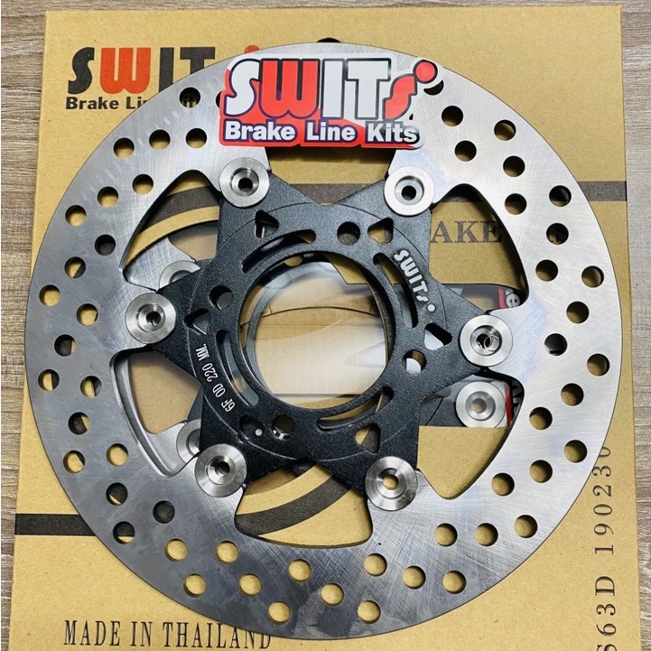 Đĩa Swits Size 220 Nút Inox Gắn Cho Dòng Xe Honda - Ya