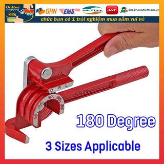 3 Trong 1 Dụng cụ uốn ống đồng Vam Uốn Ống 6/8/10mm góc tối đa 180 độ Dụng cụ cầm tay sửa chữa