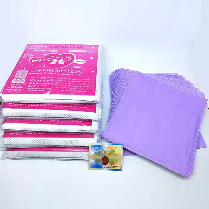 Miếng lót phân xu Hiềnn Trang - (1 gói 10 miếng)
