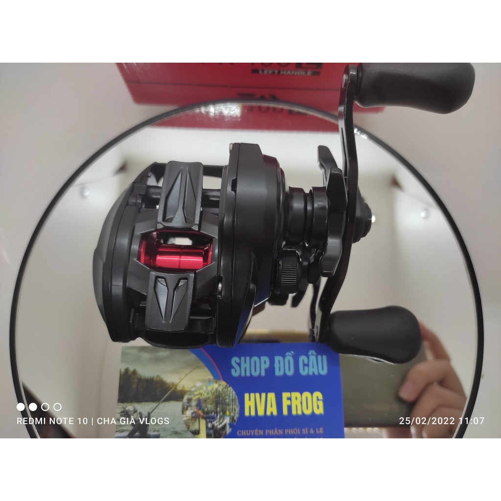 MÁY NGANG DAIWA PR 100L{ HÀNG CHÍNH HÃNG} TẶNG KÈM MỒI MỀM CHA GIÀ VLOGS