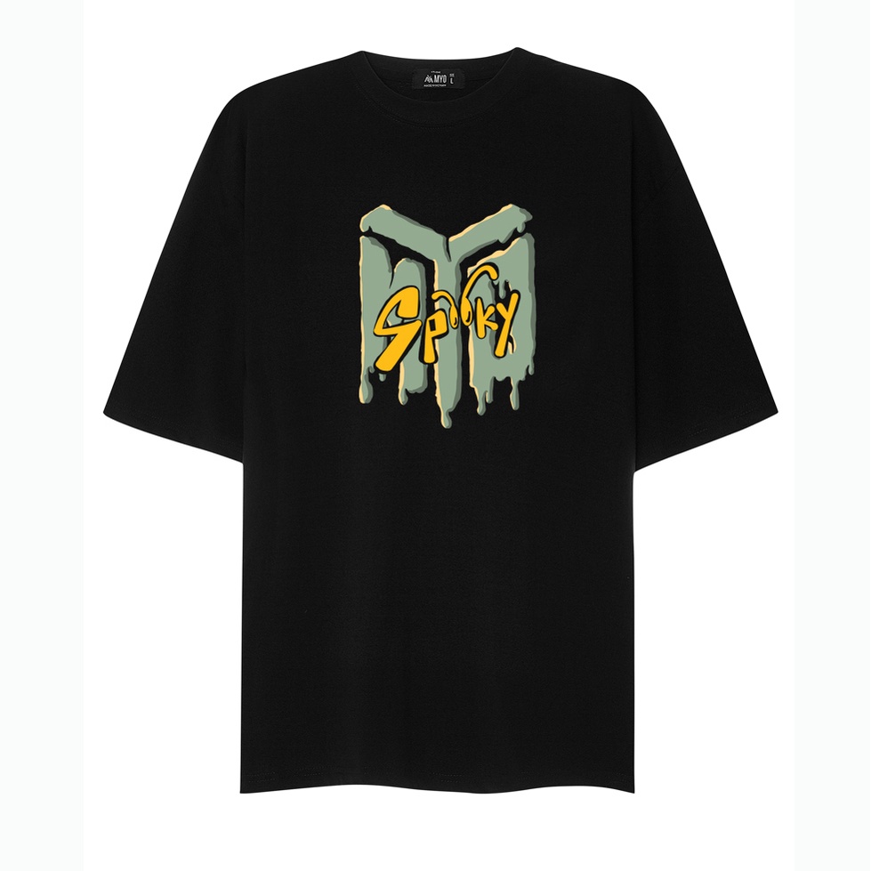 Áo Thun Local Brand MYO Vải Cotton In Hình Spooky Zombie