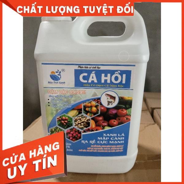 Can hữu cơ sinh học Cá hồi cộng humic 5lít