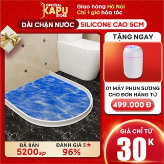 Dải Silicon Chặn Nước Tiện Lợi Dùng Cho Nhà Tắm, Nhà Vệ Sinh, Chỗ Rửa Tay, Máy Giặt