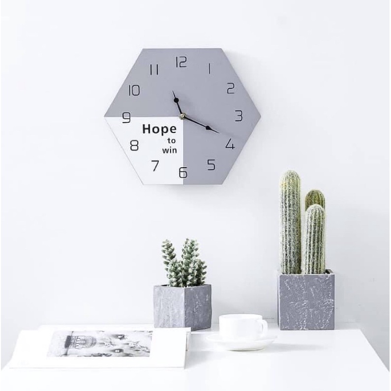 Đồng hồ gỗ nguyên khối VINTAGE TẶNG kèm đinh treo tường Full box có thể trang trí hoặc làm quà tặng cực sang