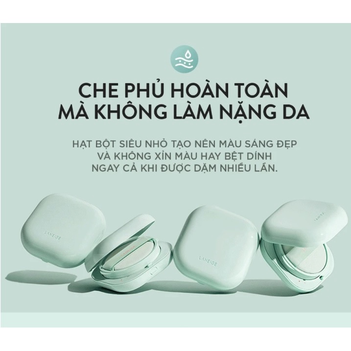 Phấn Nước Mịn Lì Cho Da Dầu Và Da Hỗn Hợp 24H Laneige Neo Cushion Matte 15g