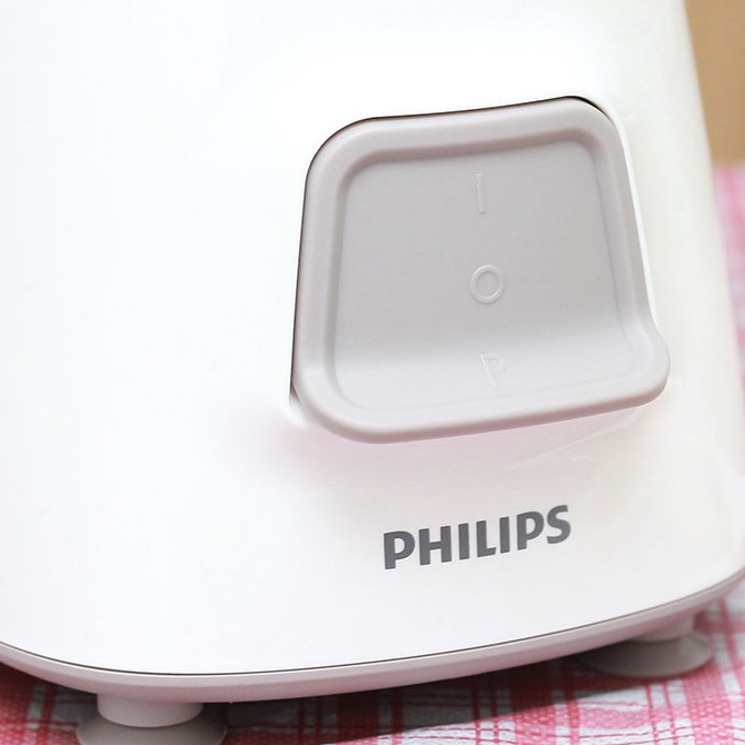 Máy xay sinh tố Philips HR2051 1 lít 450W xay đá, súp, sinh tố, rau củ - Chính hãng BH 24 tháng