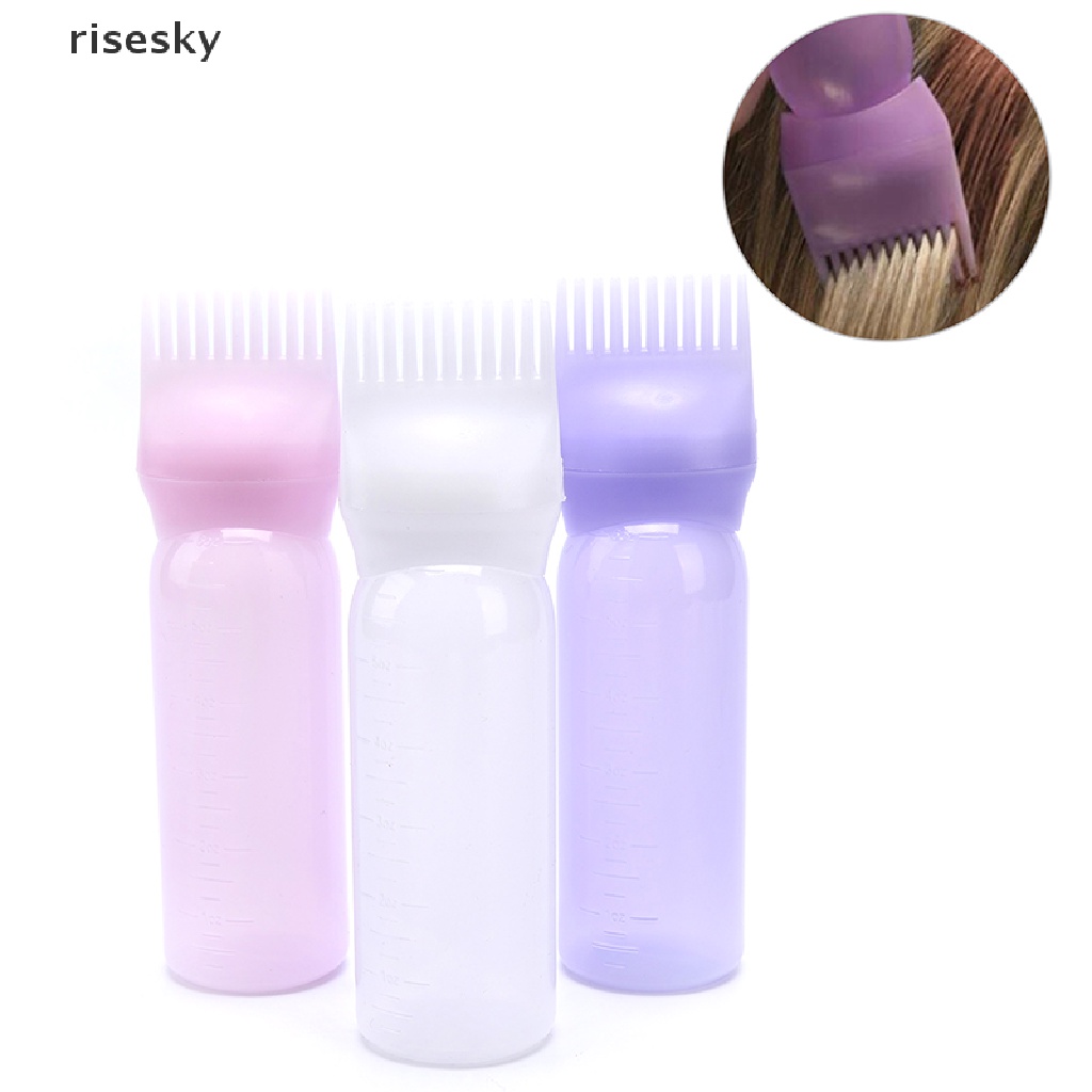 Bình Đựng Thuốc Nhuộm Tóc 120ML Có Lược Chải Tiện Dụng ♨Trên đó