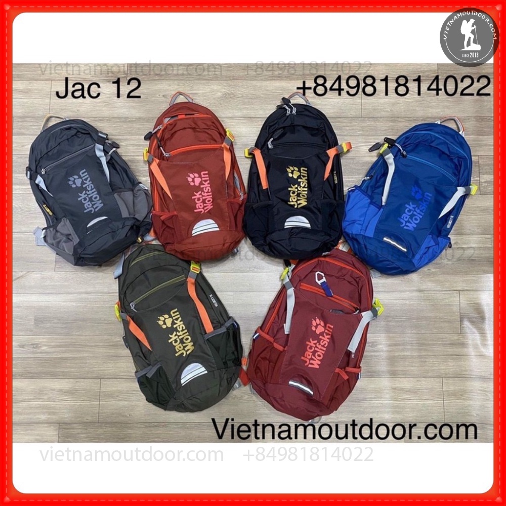 Balo Laptop - Balo phượt - Jack Wolfskin 12 L - balo phượt