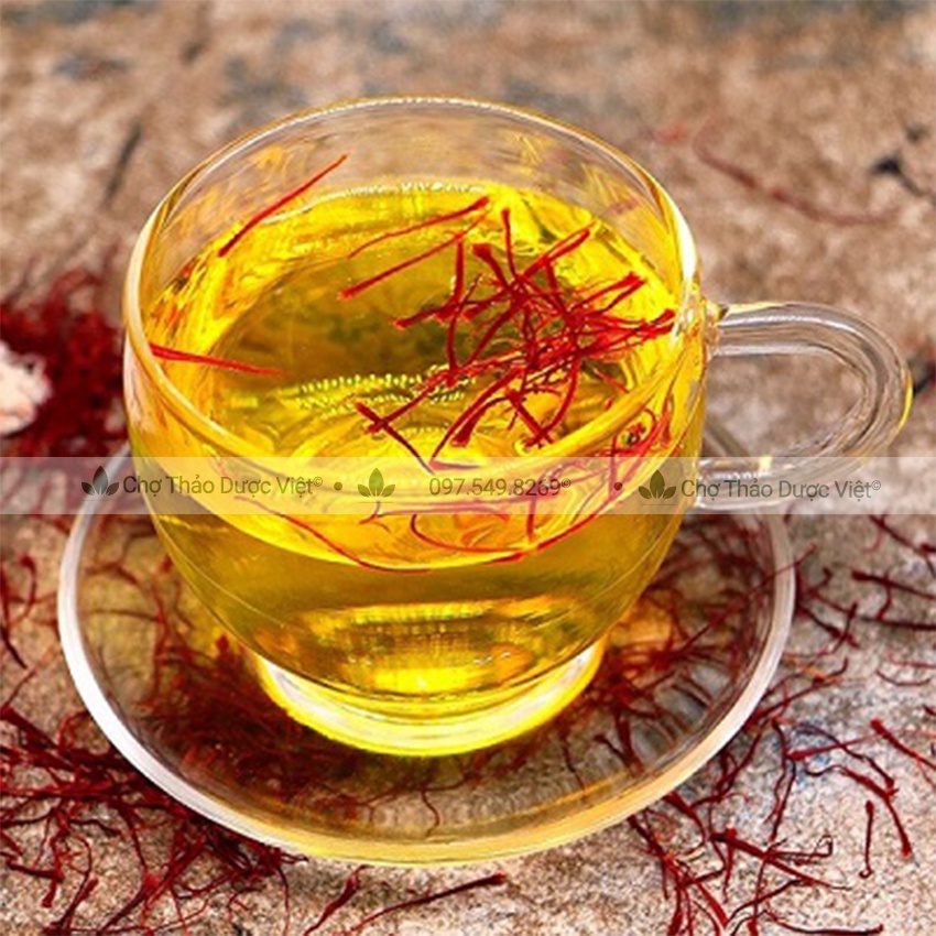 Saffaron nhụy hoa nghệ tây chính hãng ( trà nhụy hoa nghệ tây dưỡng nhan, bồi bổ sức khỏe) - Chợ Thảo Dược Việt