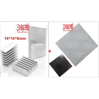 5 Miếng dán tản nhiệt 14 6mm + miếng dán tản nhiệt