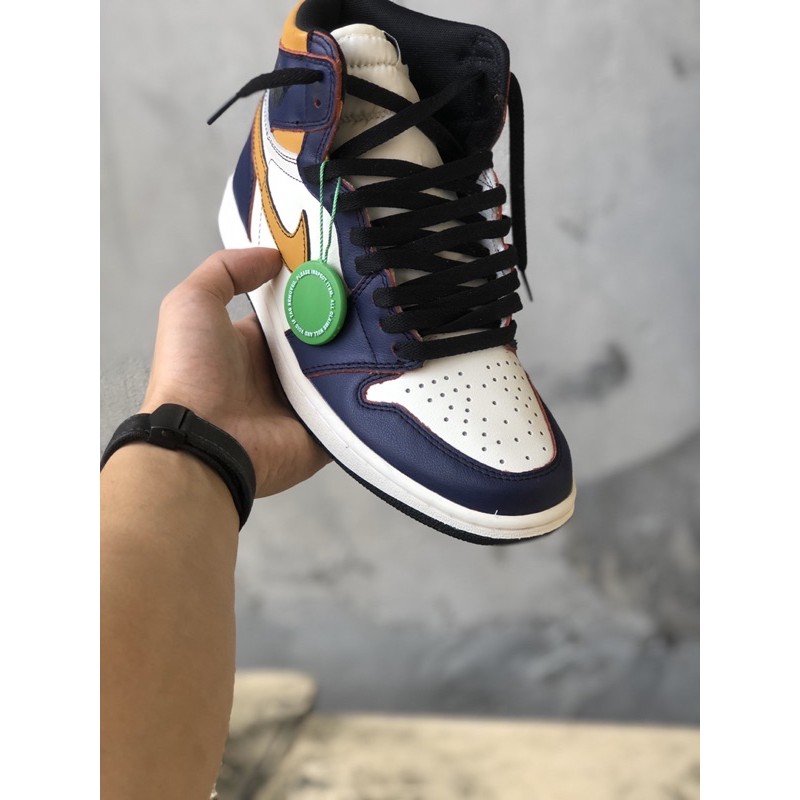 giày JD1 tím vàng chuẩn 1:1 ( 40 đến 45) | BigBuy360 - bigbuy360.vn