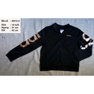 (AK14-2) Áo khoác trẻ em ADIDAS chính hãng 14 tuổi