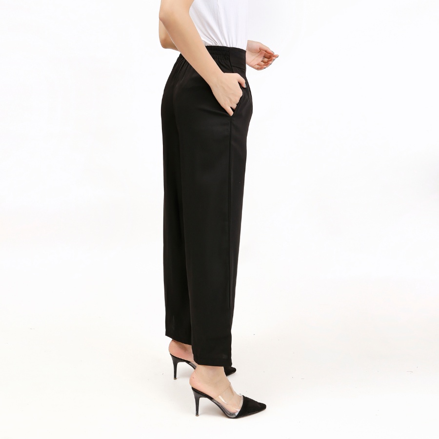 Quần Culottes Vải Chéo Ý Tôn Dáng Thiều Hoa P567
