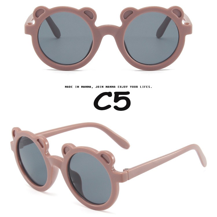 Kính mắt kiểu gấu thời trang Hàn cho trẻ em | BigBuy360 - bigbuy360.vn