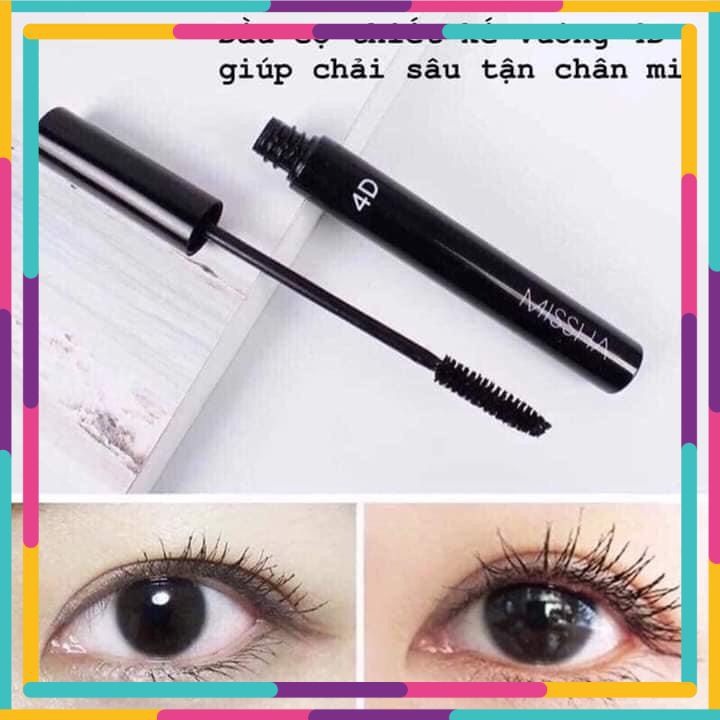 Chuốt Mi Missha , Dày Mi , Cong Mi The Style 4D Mascara Hàn Quốc [ Auth ]