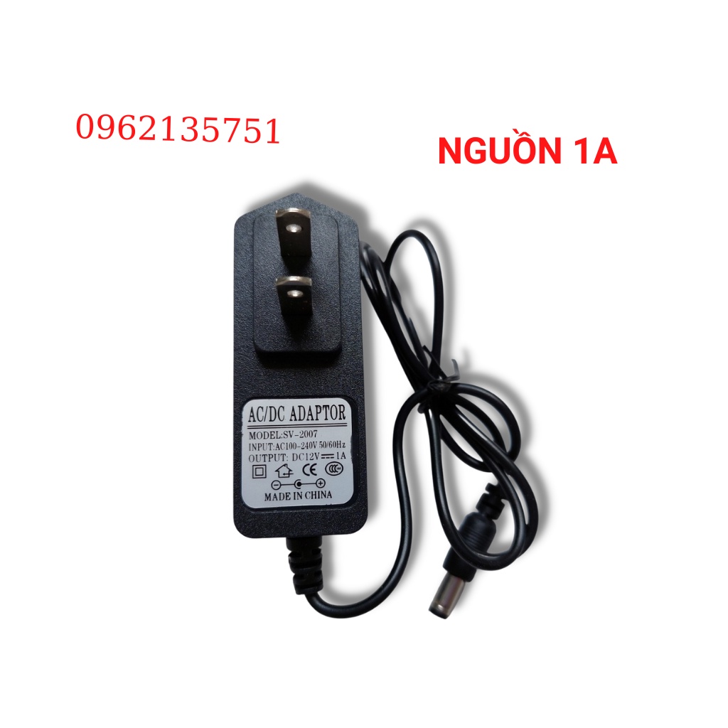 Bộ đổi nguồn Adaptor 12V 1A- 2A- 3A- 5A- 5A Tốt