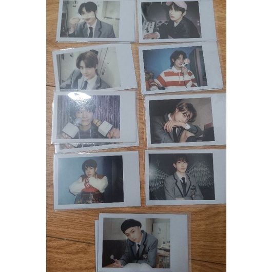 Thẻ ảnh photocard pola ggu nhóm enhypen 2021 chính hãng official