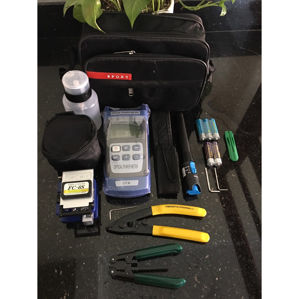 Bộ Tool Kit cáp quang bộ 8 dụng cụ - BO TOOL KIT