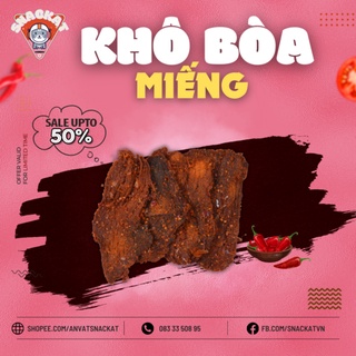Khô bò miếng khô bò miếng mềm cay ngon 250g - snackat