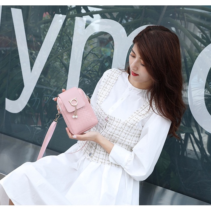 Túi đeo chéo đựng điện thoại ENVIROSAX thiết kế nhỏ nhắn thời trang cao cấp cho nữ