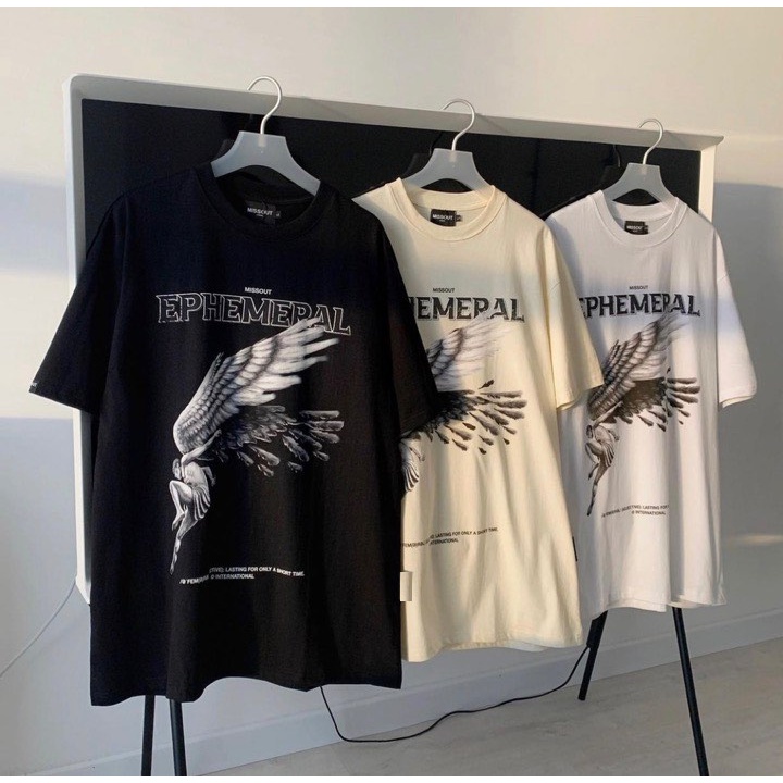 Áo thun missout TEE ANGEL MISSOUT nam nữ Full tag