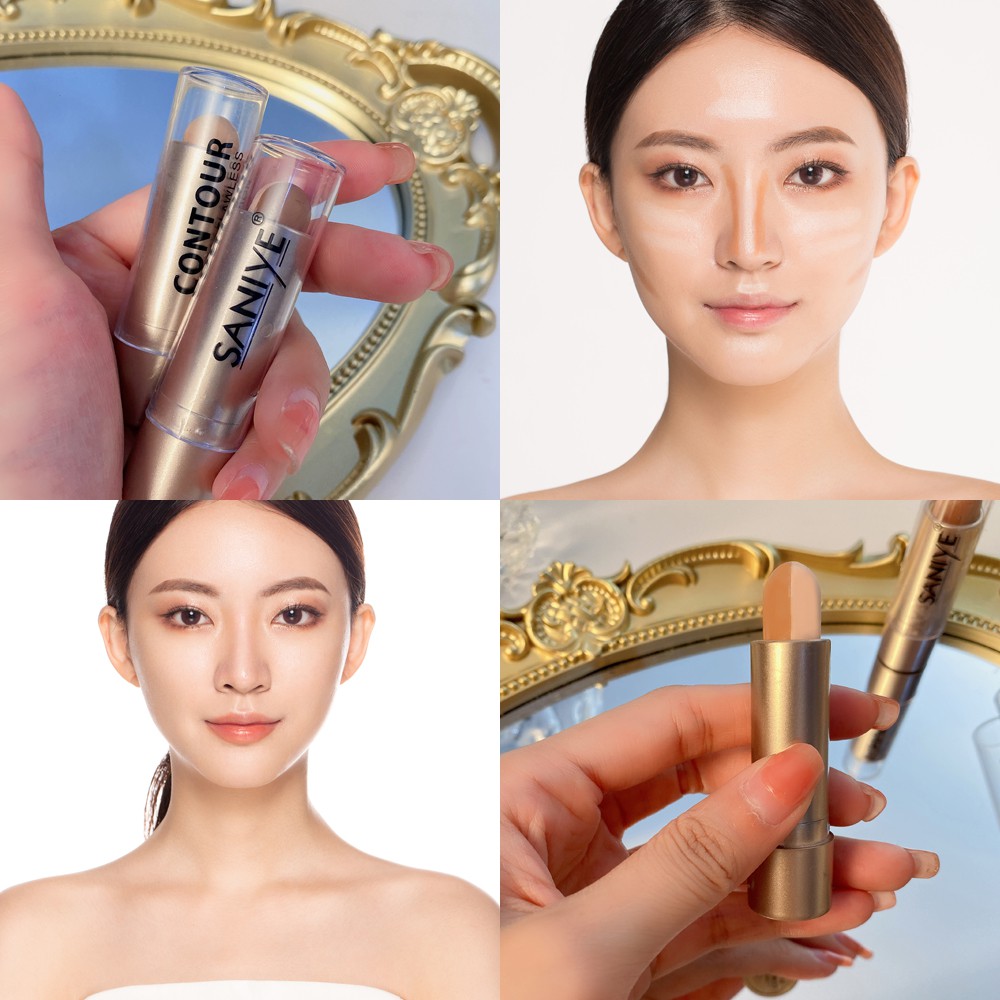 [Hàng mới về] Phấn Bắt Sáng Và Tạo Khối Saniye 2 Trong 1 Chất Lượng Cao R8015 | BigBuy360 - bigbuy360.vn